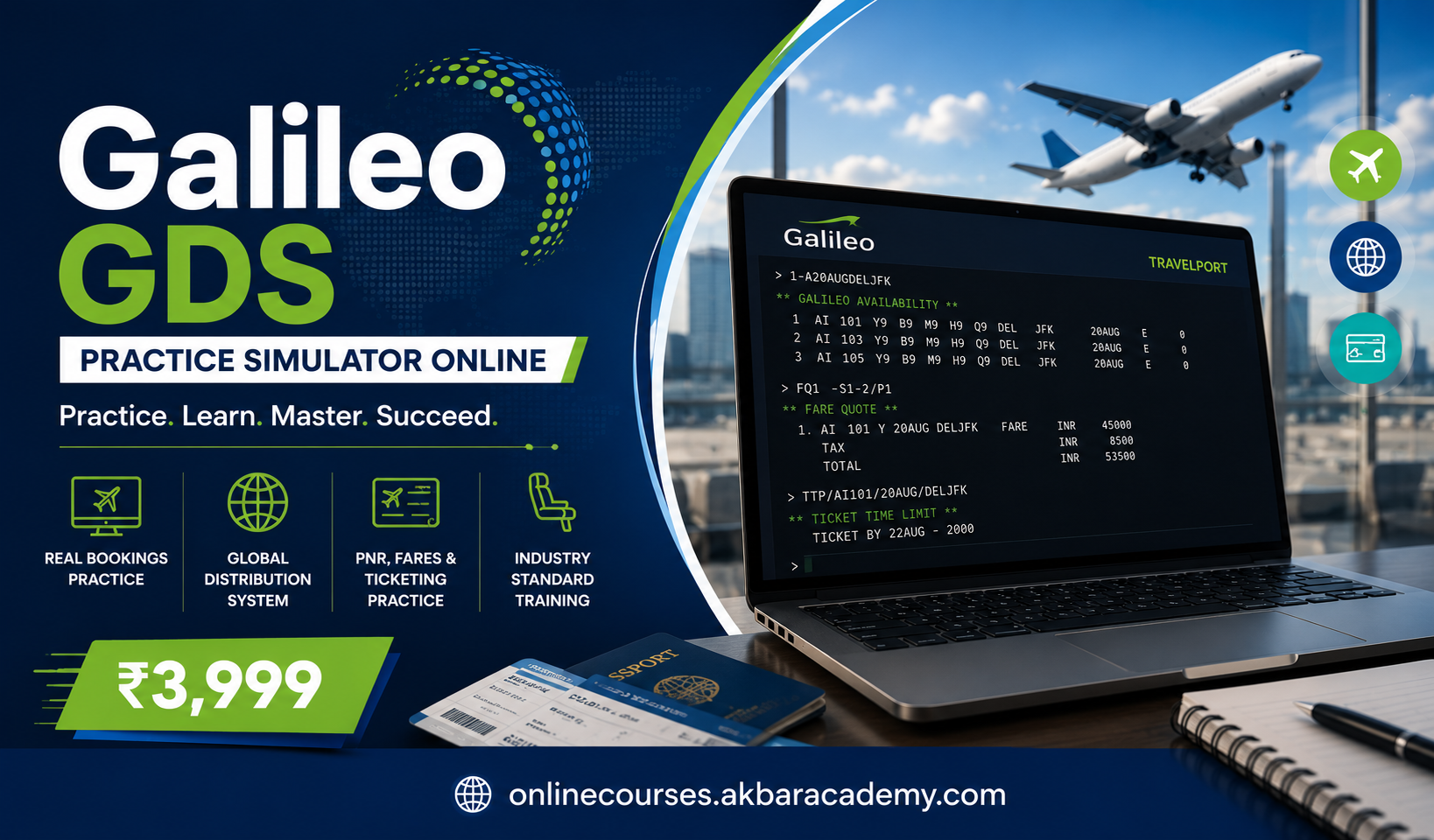 Galileo GDS Practice Simulator