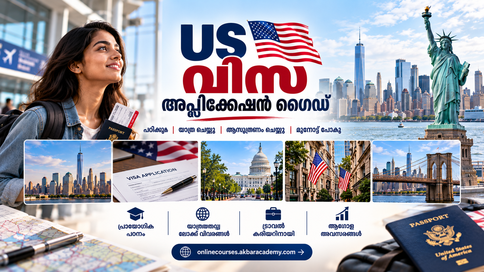 US Visa Application Guide (Malayalam)